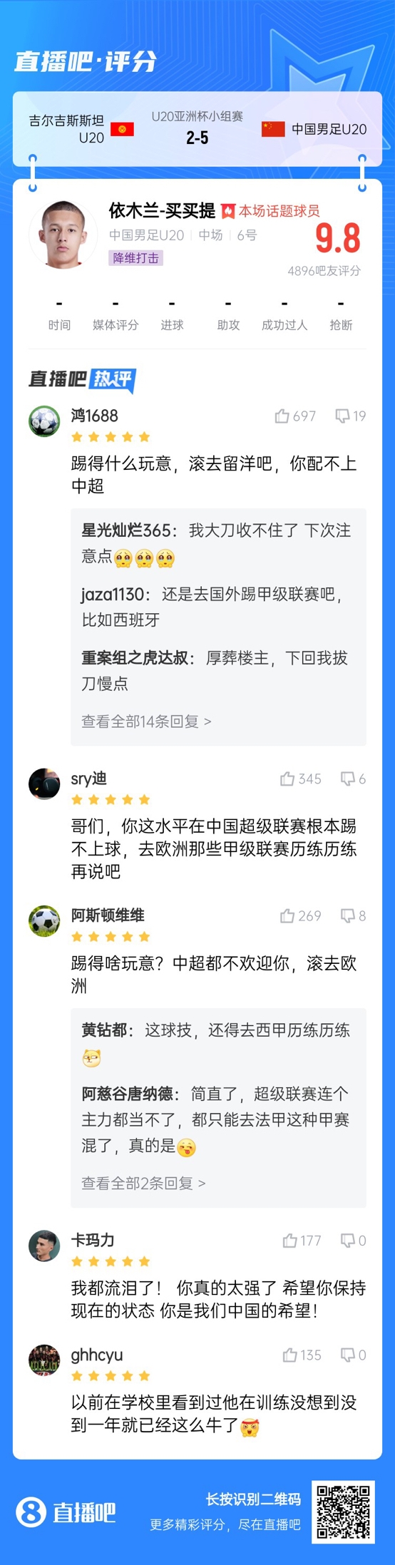  依木蘭這場(chǎng)多少妙傳了？毛偉杰回傳+依木蘭直塞“調(diào)虎離山”