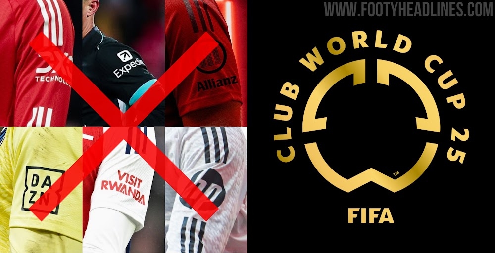  FIFA不允許世俱杯球隊(duì)有袖標(biāo)贊助，需貼上世俱杯徽標(biāo)