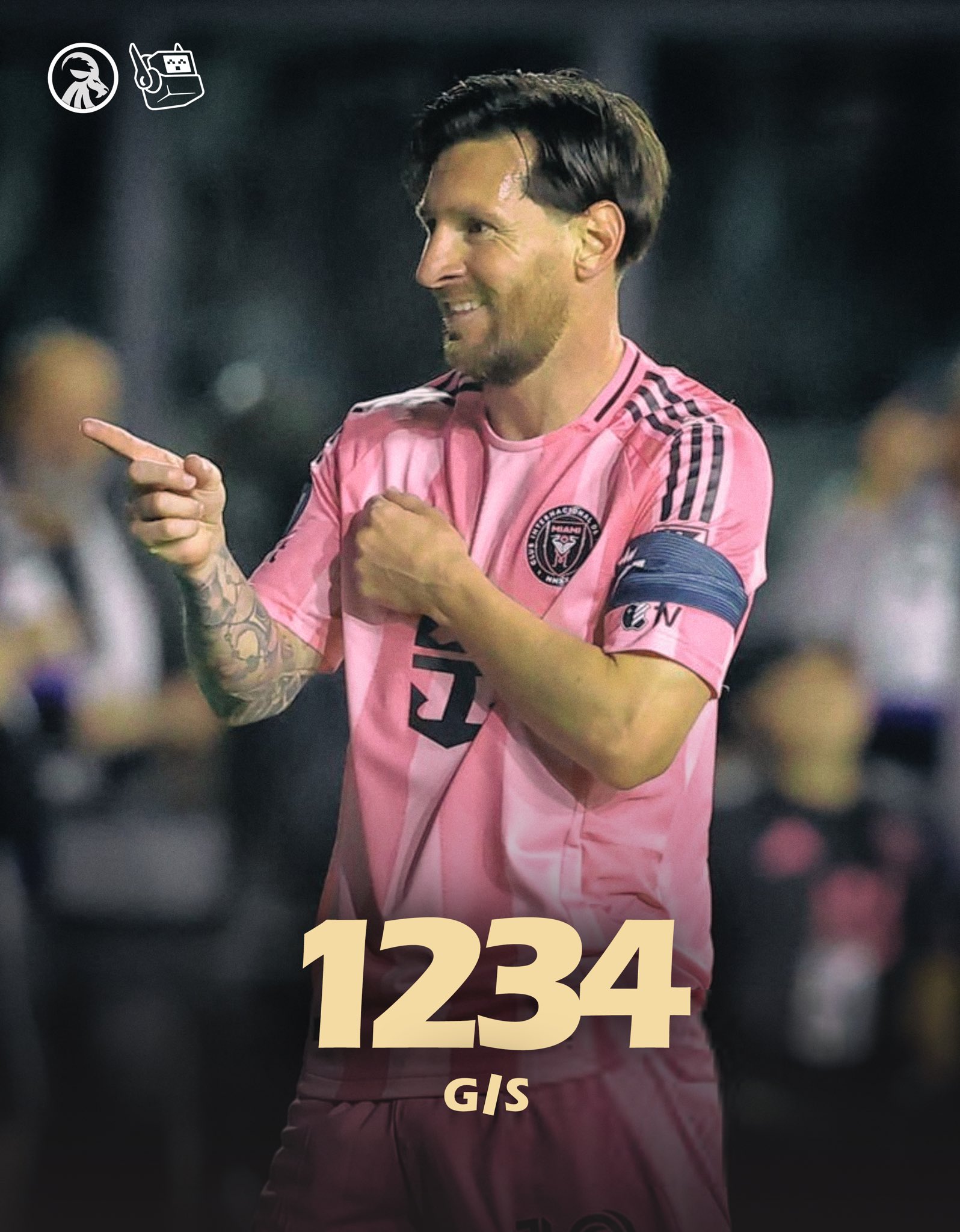  回歸即進球！37歲梅西生涯目前853球381助，參與進球數(shù)1234球！