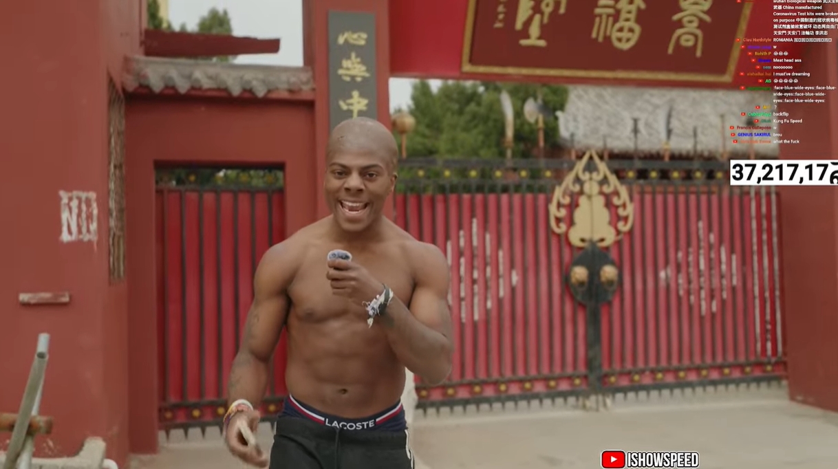  光頭造型！Speed中國行來到鄭州少林寺，上香拜佛學(xué)功夫